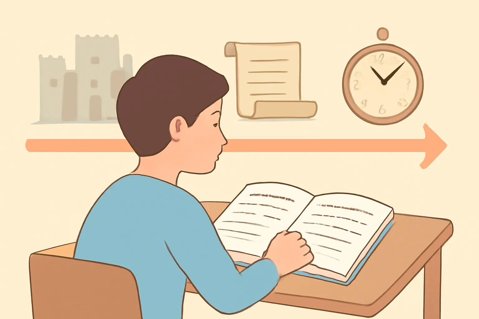 Thì quá khứ đơn tiếng Pháp: cách chia động từ để kể chuyện tự nhiên mà không sợ sai