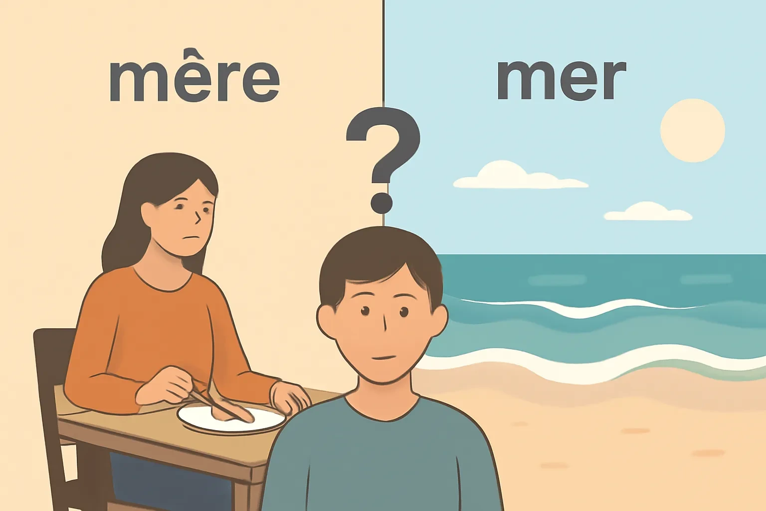 Từ đồng âm tiếng Pháp: cách phân biệt những từ nghe giống nhưng viết khác